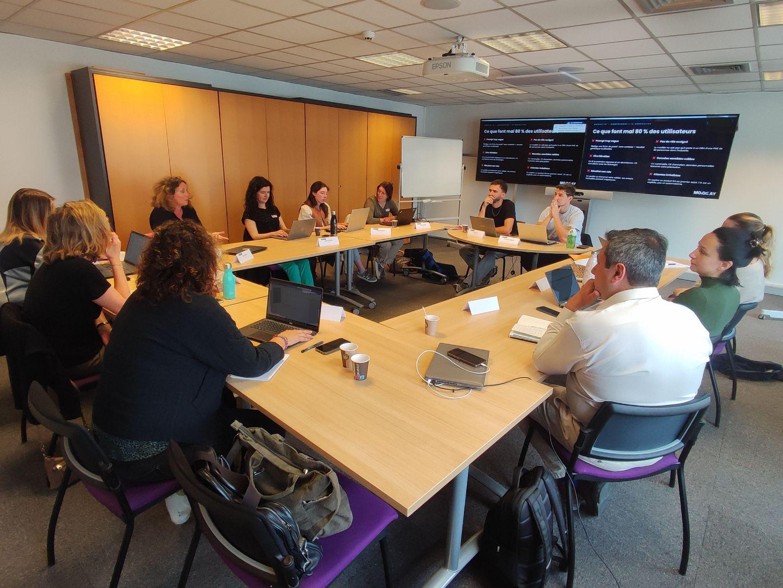 Atelier du cycle Ecobiz RH & Management animé par Mookay