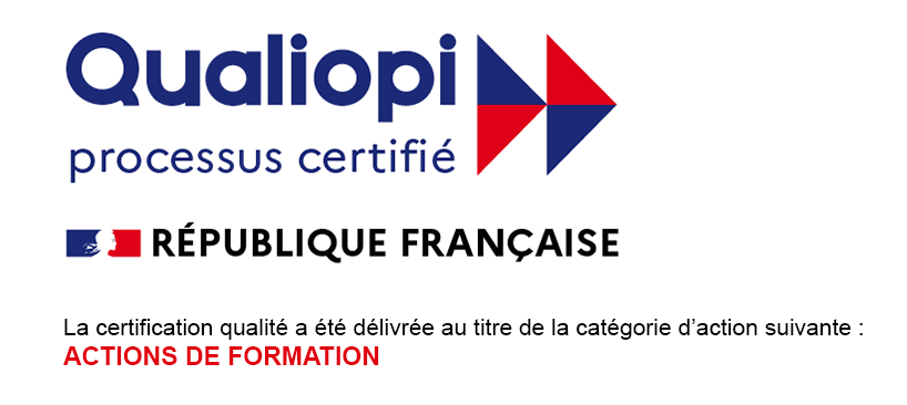 Certifié Qualiopi - actions de formation