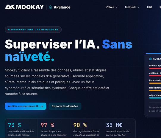 Aperçu de la page Mookay Vigilance