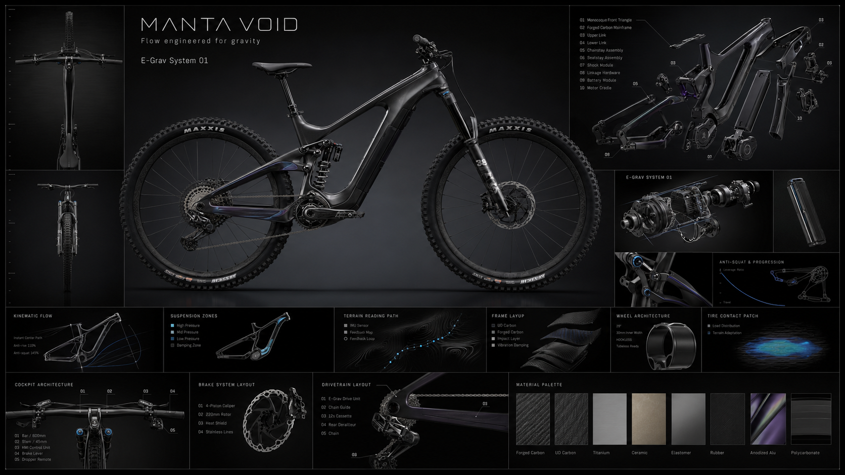 Plaquette produit VTT Manta Void
